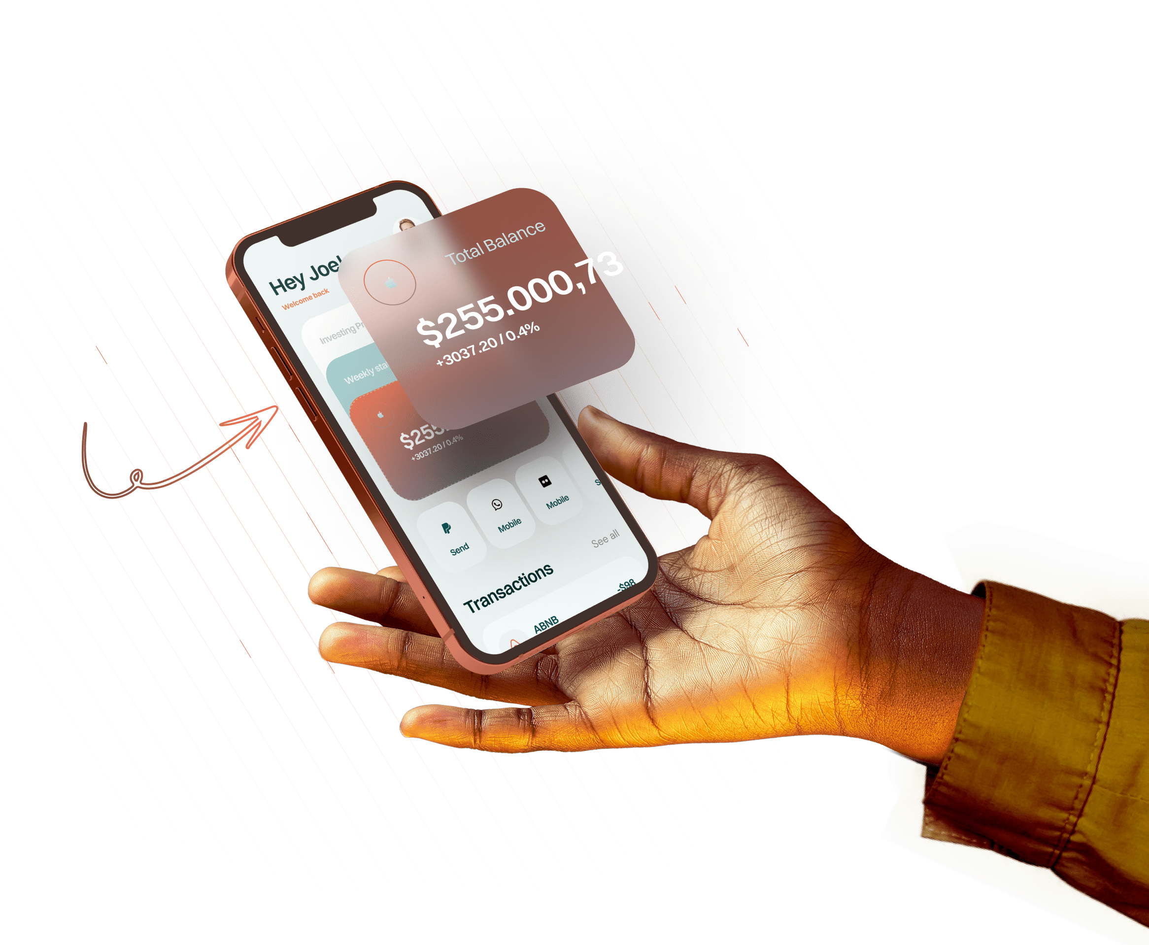 Escrow settlement on mobile